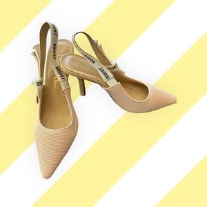 Dior sling heels